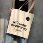 Statement Tasche "Let's smash patriarchy together"