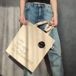 Statement-Tasche "I AM NOT HERE FOR YOUR ENTERTAINMENT"