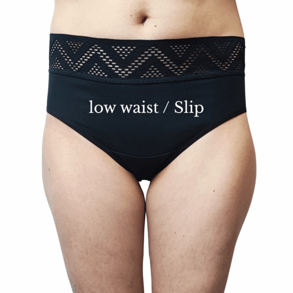 Spitzen-Slip oder Spitzen-Highwaist-Periodenunterwäsche – Bild 9