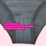 Periodenunterwäsche mit integrierter Einlage