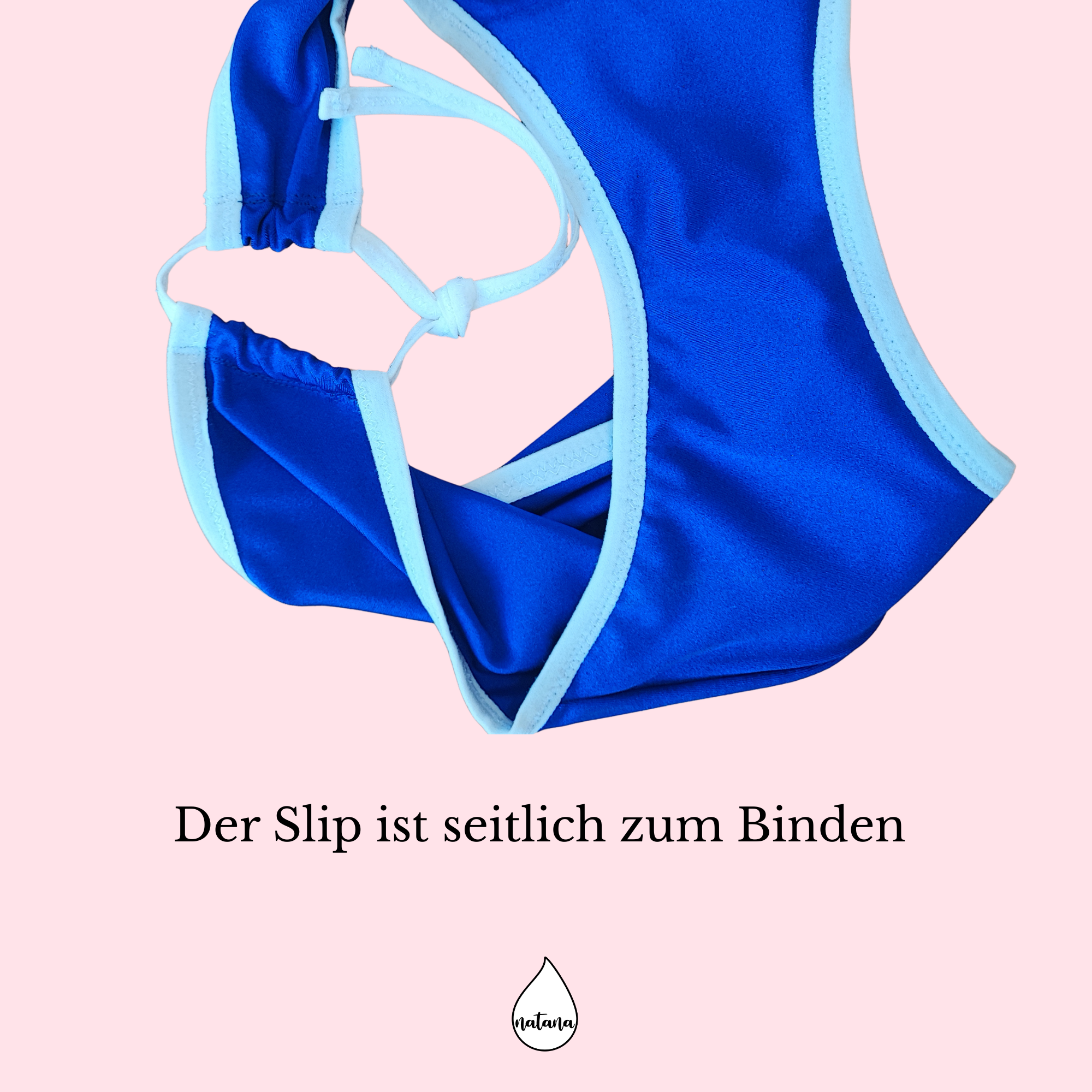Der Slip ist seitlich zum Binden