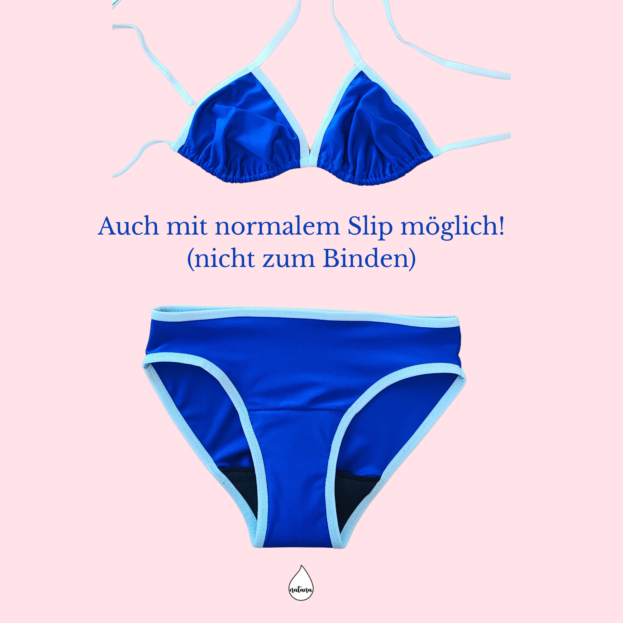 mit normalem Slip möglich - nicht zum Binden